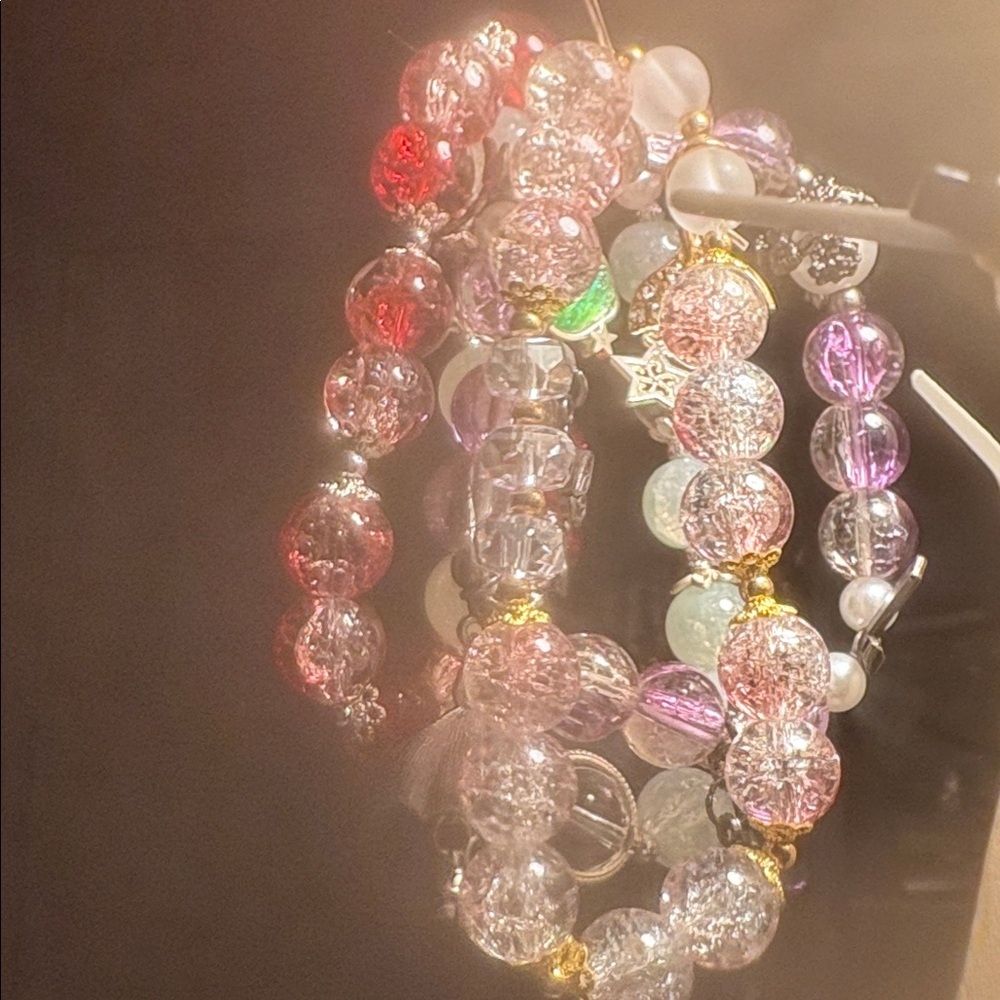 3 Bracelets for $20 or 4 bags of beads $20
